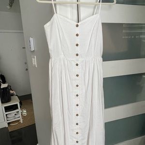 White dress Small linen